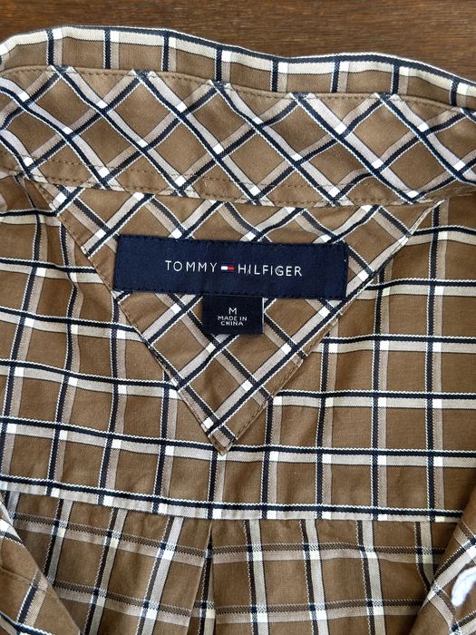 Мъжка риза с къс ръкав Tommy Hilfiger - размер М / ОРИГИНАЛ