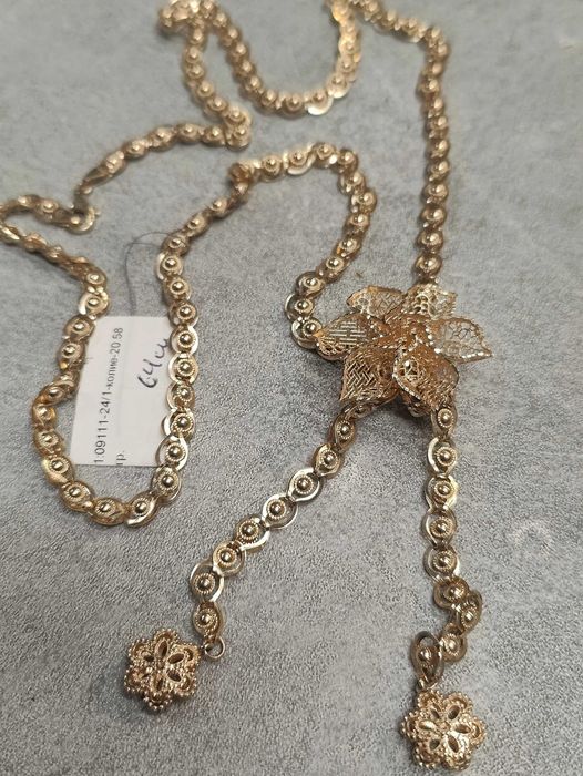 Златно дамско колие 20.58гр-14к