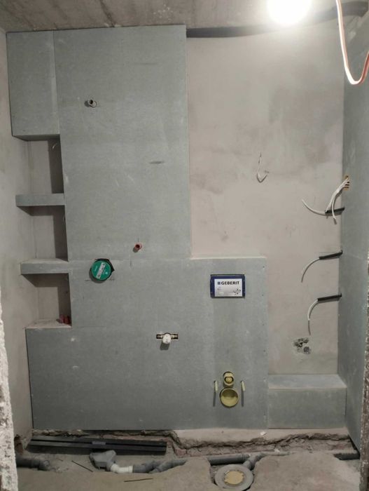 Монтаж на гипсокартон - стени, тавани, преградни стени