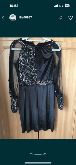 Rochie din catifea