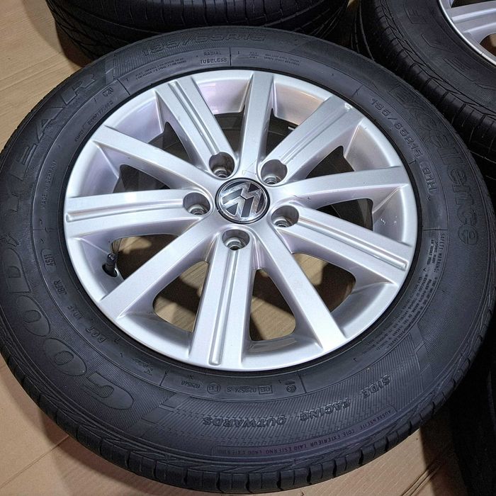 Roti 15" Aluminiu VW Originale Golf 5 6 7 Jetta Touran Caddy Passat B6/B7 Scirocco EOS New Beetle Octavia A3 Leon Altea 5x112 R15