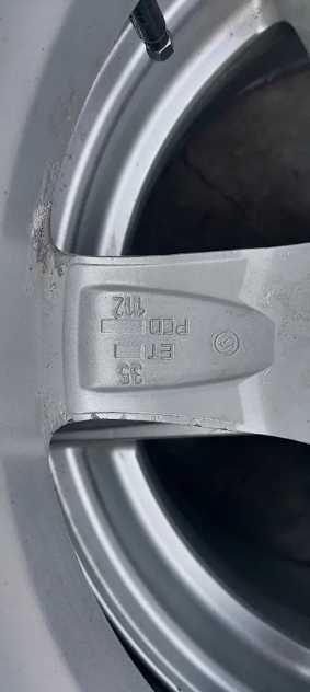 Джанти  DEZENT 7J X 16 - 5х112 с гуми : AUDI,SEAT,SKODA,WV,MERCEDES