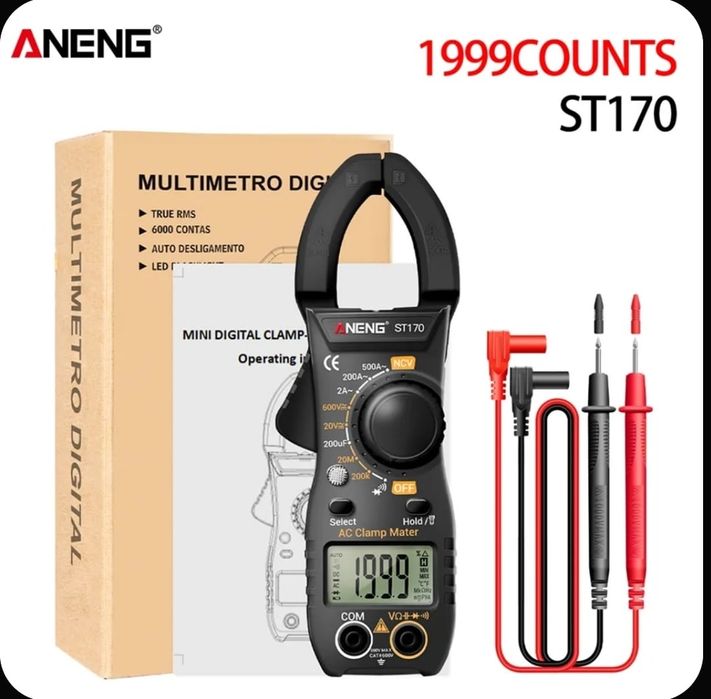 Цифровые токоизмерительные клещи ANENG ST170