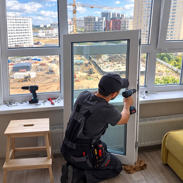 Ремонт попстиковых окон и дверей.