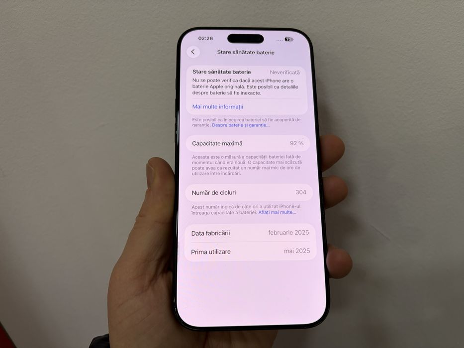 Iphone 16 Pro Max, 256 gb, Black Titanium