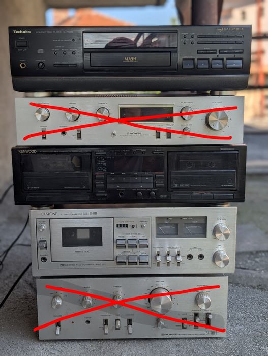 Hi-fi technics pioneer