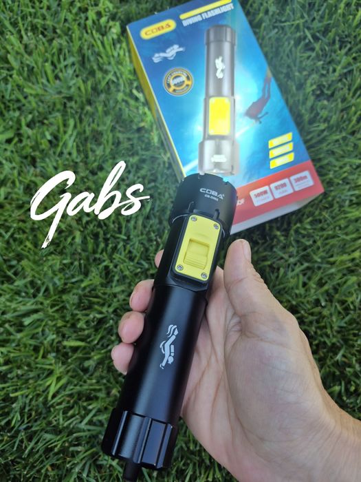 Водолазен LED фенер COBA -D505 с яркост 1000 lm за дълбочина до 300м