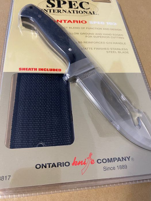 Ловен нож Ontario Spec Plus Guthook 08817