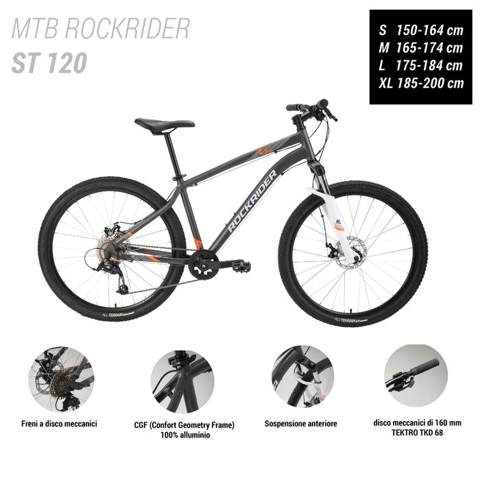 Bicicletă Mtb Deplasări St - produs resigilat - (SecondHand) Decathlon