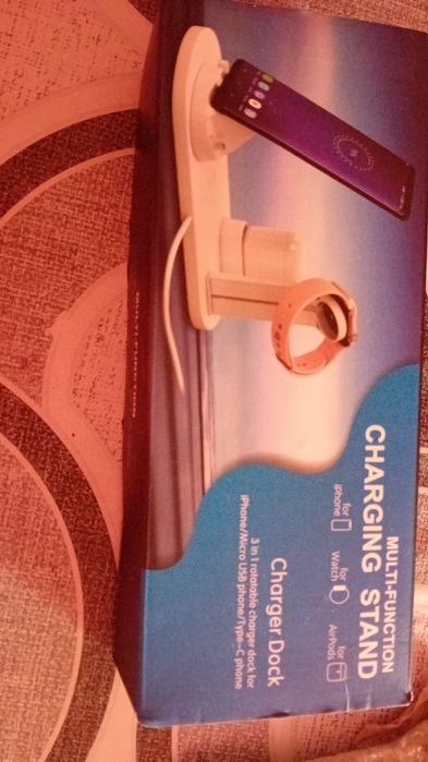 Încărcător wireless 4in1