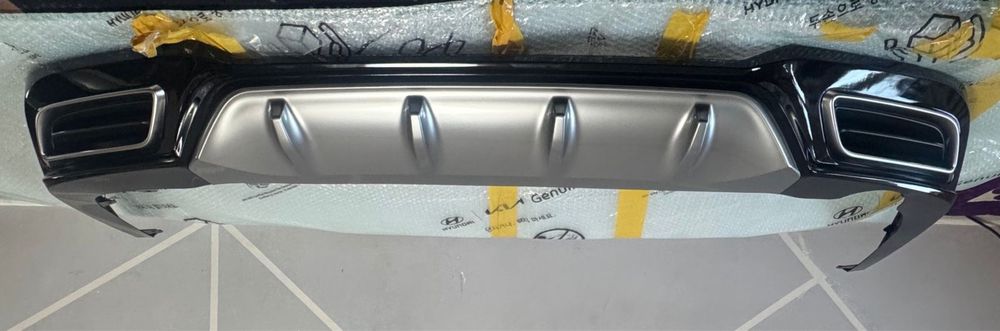 Накладка на задний бампер