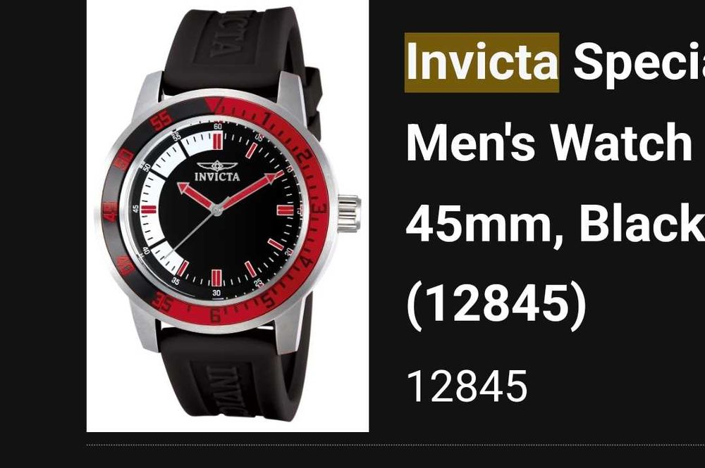 Invicta  мъжки мвханичен  часовник чисто нов.