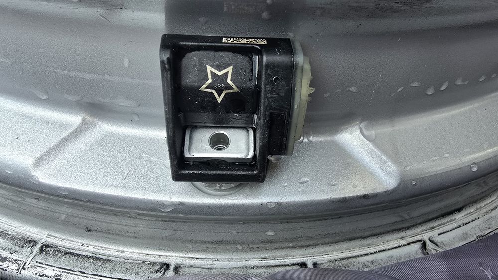 Set 4 jante aluminiu originale BMW-17 țoli 5x112 + senzori