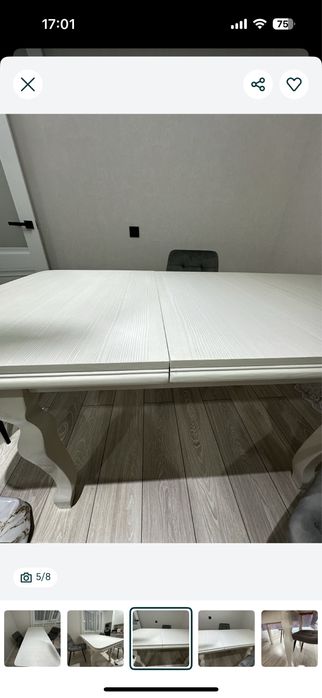 Стол обеденный раскладной