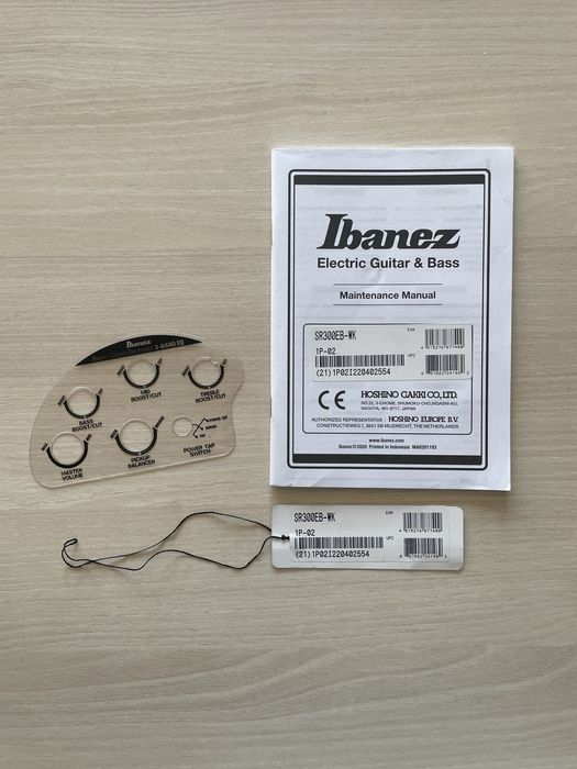 Бас китара IBANEZ SR300EB-WK Weathered Black