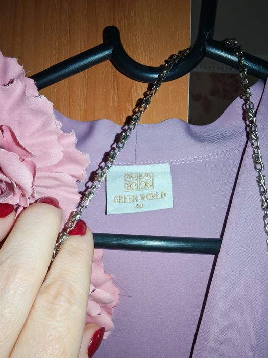 Платье вечернее с сумкой