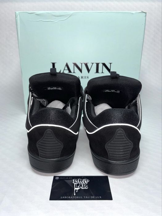 Lanvin Curb Negru reflectorizant 43