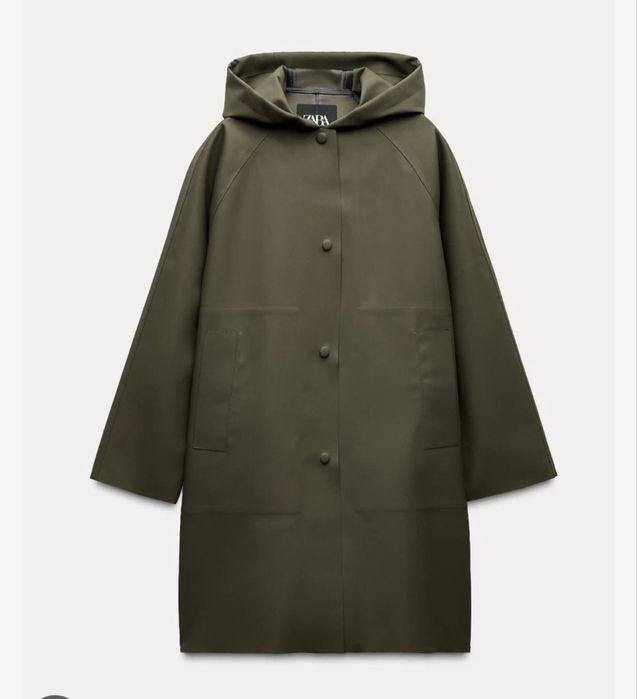 Zara непромокаемо палто за дъжд