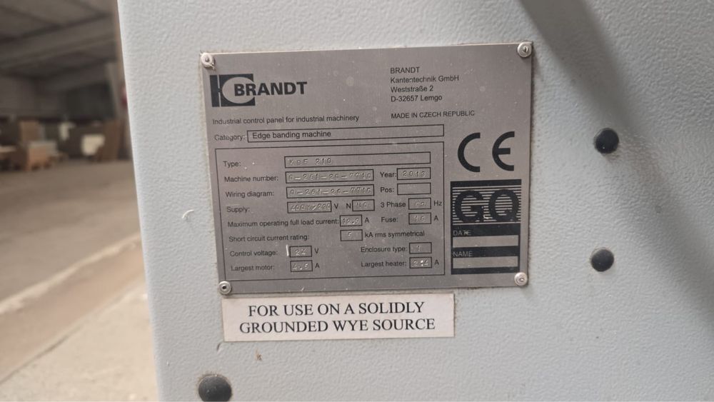 Vand masina cant Brant