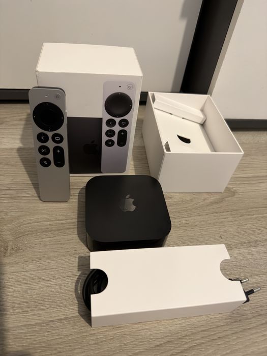 apple tv 4k 2022 a2737 64gb wi fi hdr dolby vision impecabil