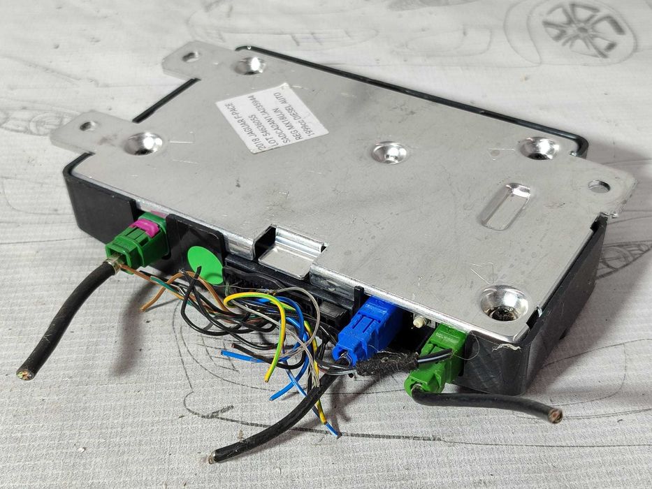 Modul telematică / Calculator TCU Jaguar F-Pace COD: J8A2-70718-BN 2018 / [2016+] / (5D3)