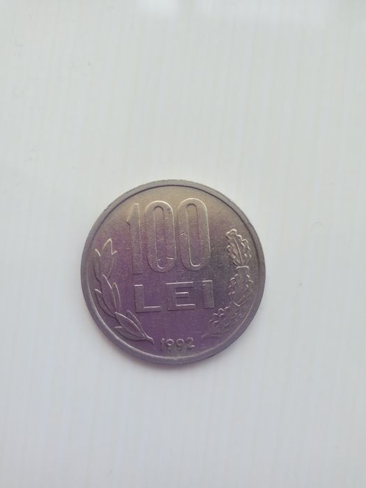 Moneda 100 lei ,Mihai Viteazul 1992