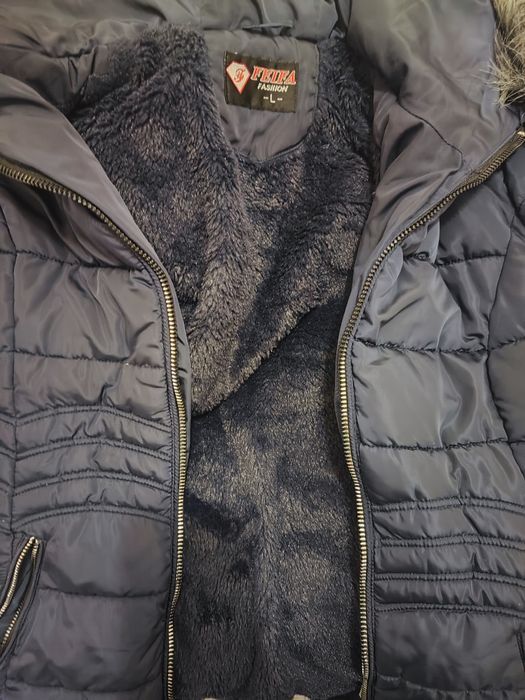 Зимно яке с качулка
