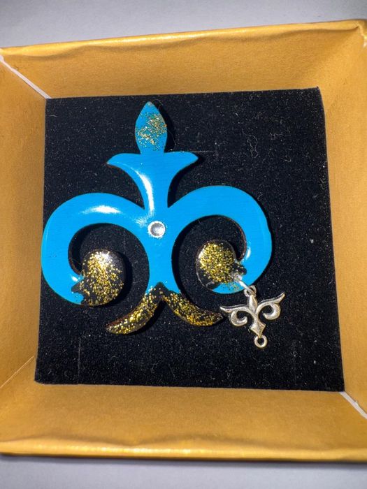 Этно брошки ручной работы