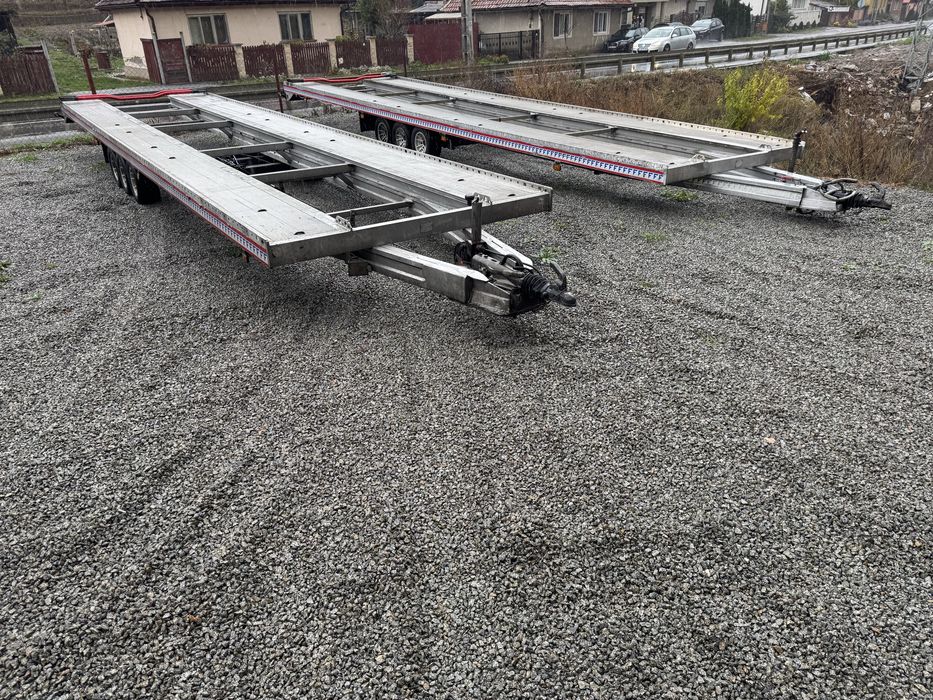 Vand trailer dublu Fitzel 2 pozitii full aluminiu