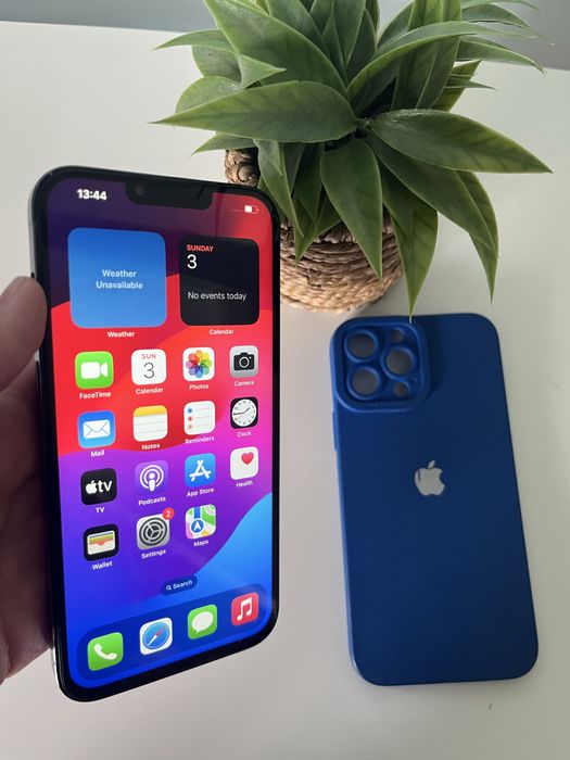 iPhone 13 Pro Max 256GB Sierra Blue – Перфектно състояние – 89% батерия – Отключен