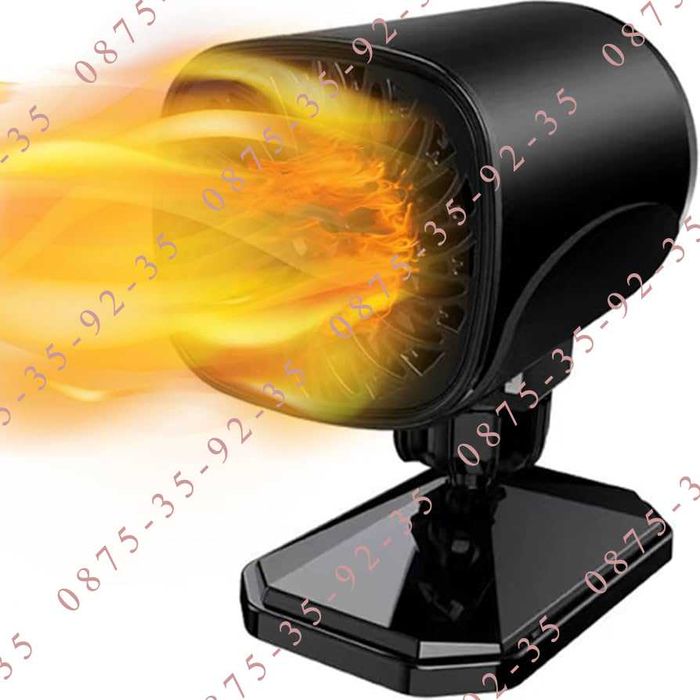 300W МОЩНА Печка Духалка Парно за кола автомобил Вентилатор. Отоплител