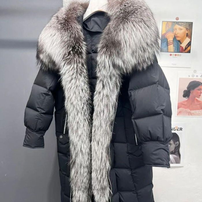 Geaca Parka cu blana naturală-Colectia noua. Calitate superioara . Pro