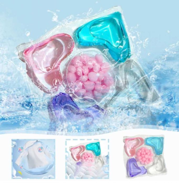 Капсули за пране, 5в1, 50бр-Висококачествени