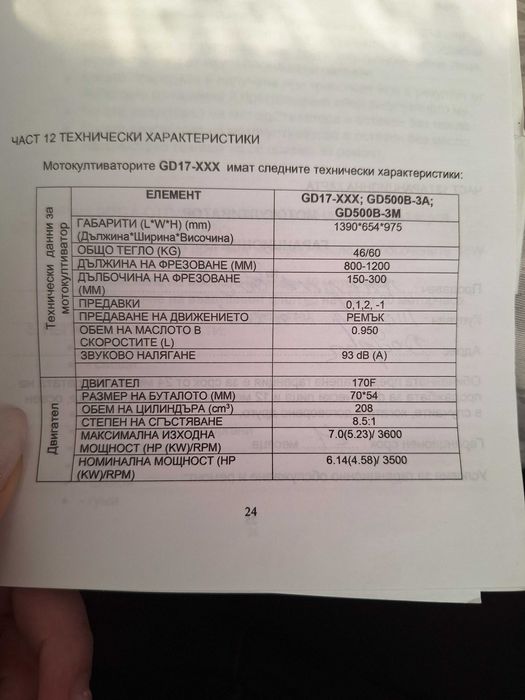 Мотофреза с ремарке и аксесоари за оране