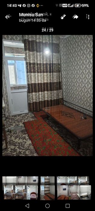 Kvartera bor vasxodga ijaraga beriladi  oilaga uzoq mudatga