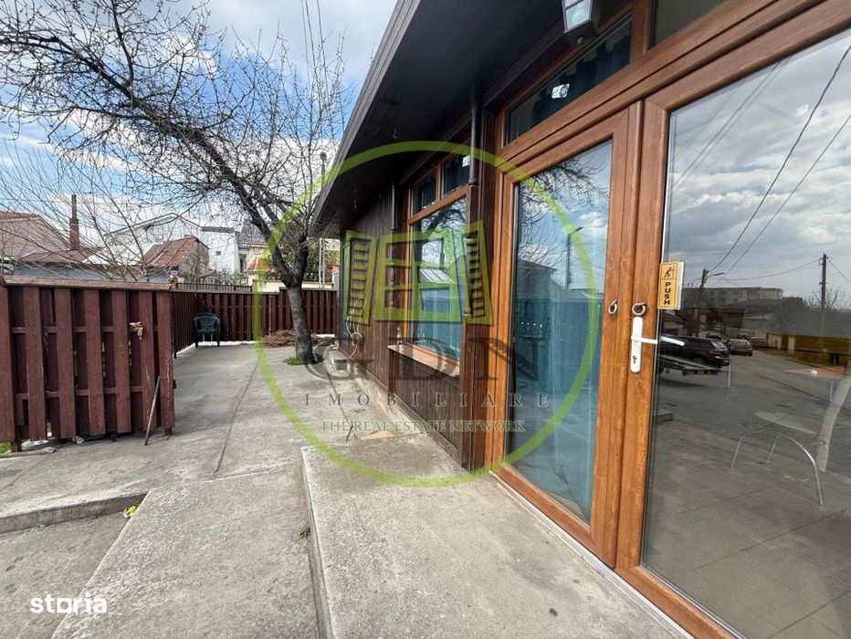 Spatiu comercial+casa plan parter,265 mp teren, 100 mp utili, George E