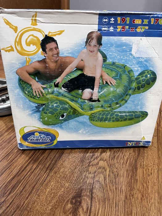 Надуваем дюшек костенурка