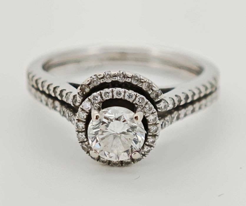 Inel 14k diamante naturale 1.10ct oferta Black Friday!