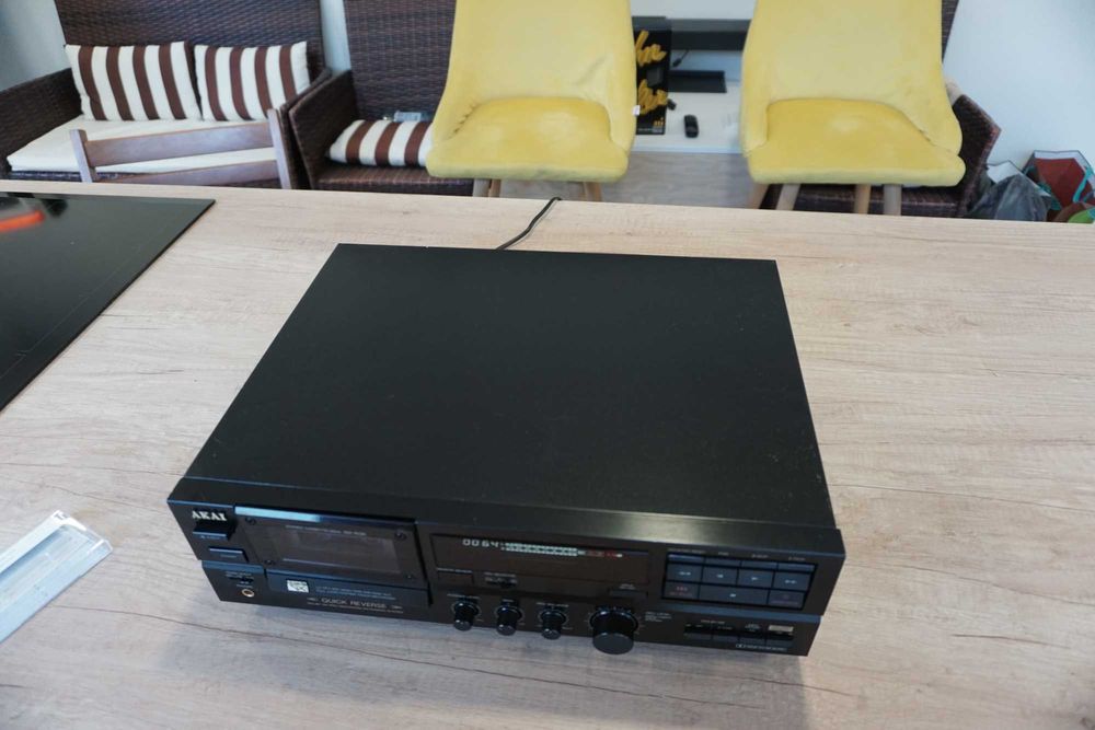 Deck AKAI GX-R35 , cap SGX , volum motorizat , CD/DAT Direct