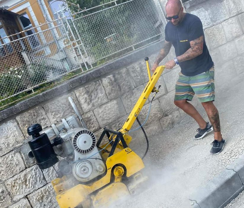 Трамбовка 600кг.