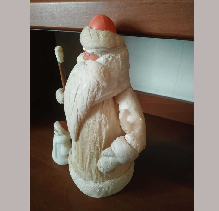 Новогодние игрушки Дед Мороз. Советские.