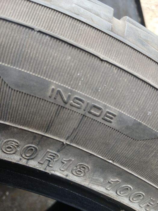 Yokohama 225/60/18 pirelli 235/55/19