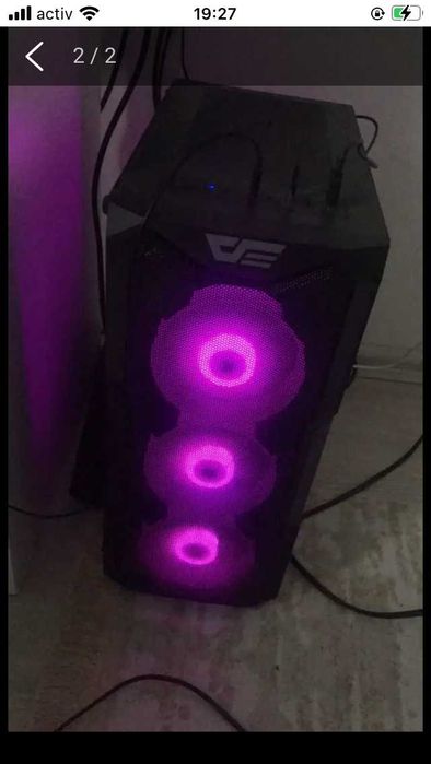 Продам игровой ПК с монитором