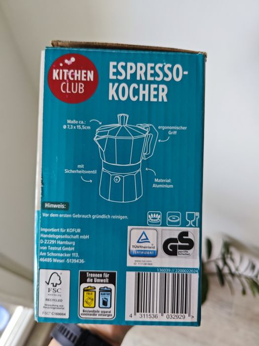 Кафеварка 135мл.