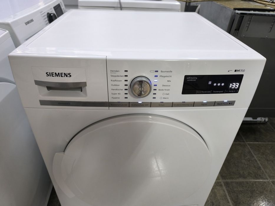 Сушилня Siemens WT44W5W0 - 8 кг. термопомпа клас А+++