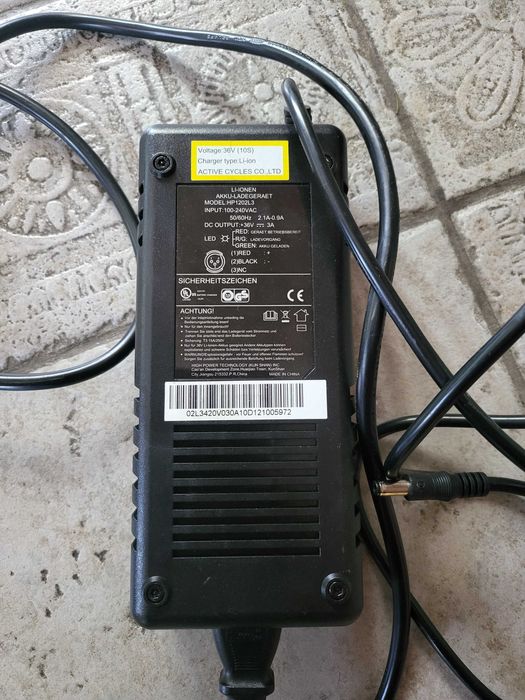 Заряни за електрически велосипед