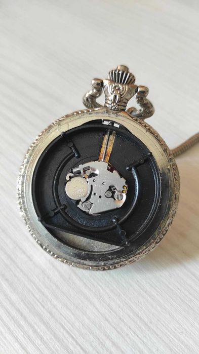 Ceas de buzunar cu mecanism quartz (pe baterie) Himi.