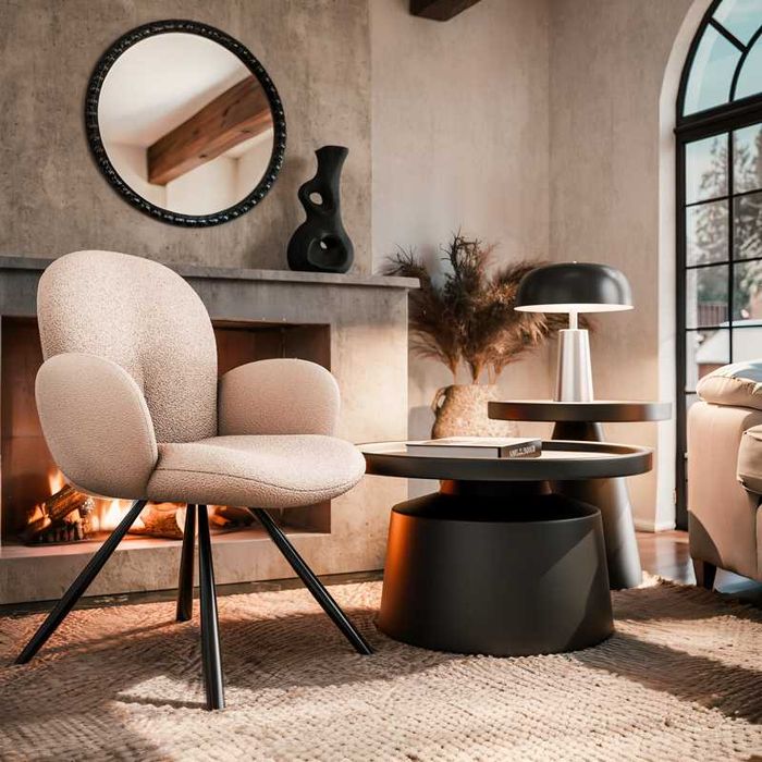 Фотьойл, Garzele, Зелен, Бежов, Бял, Сив, Розов,Текстил, 68х66х82.5см.