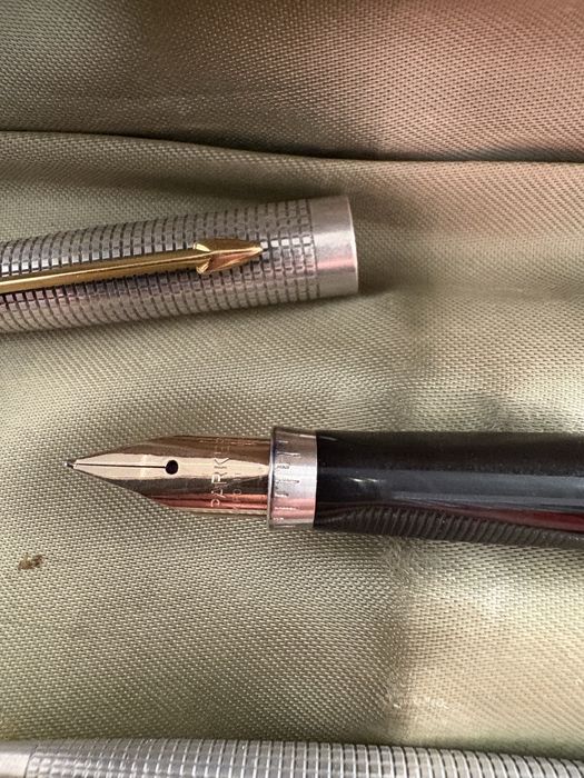 Set Parker cisele 75 argint.