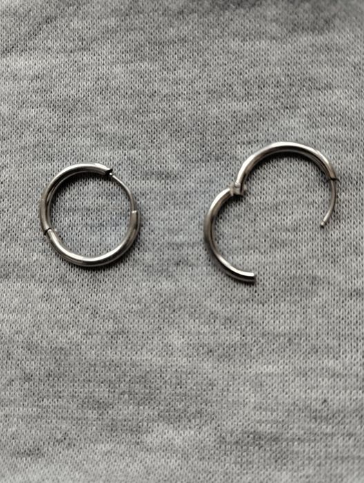 Серьги не серебро.